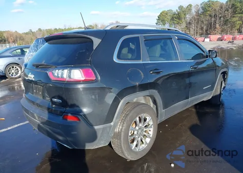 2021 Jeep Cherokee Latitude Lux 4X4 from USA, damaged, VIN 1C4PJMMX1MD235127